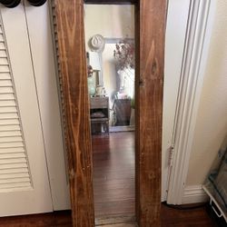 Wood Mirror