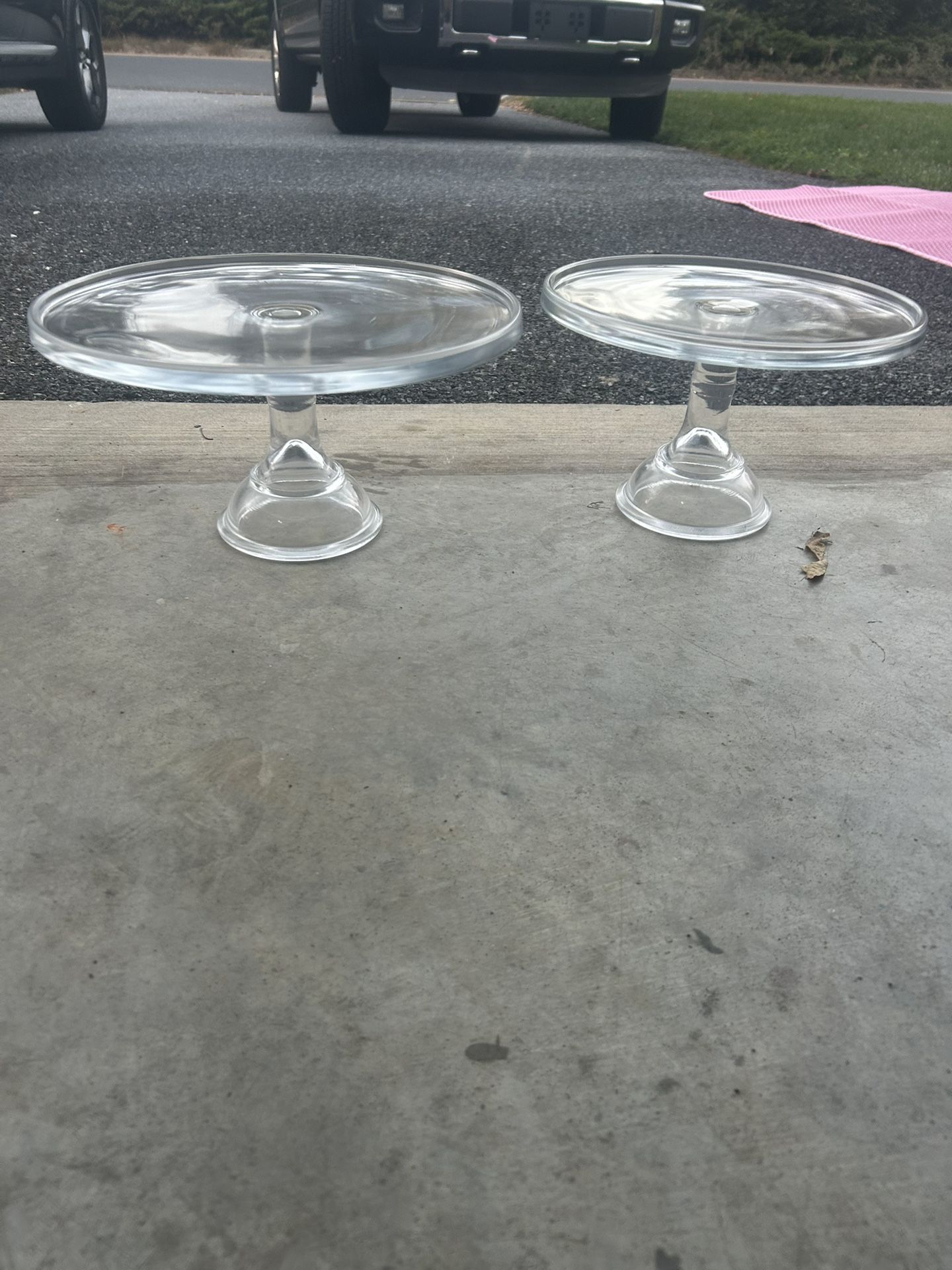 Glass Cake Stands