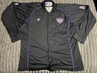 Champion Phoenix Suns Team Issued NBA Basketball Warm Up Jacket 
