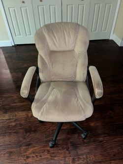 Beige Office Chair