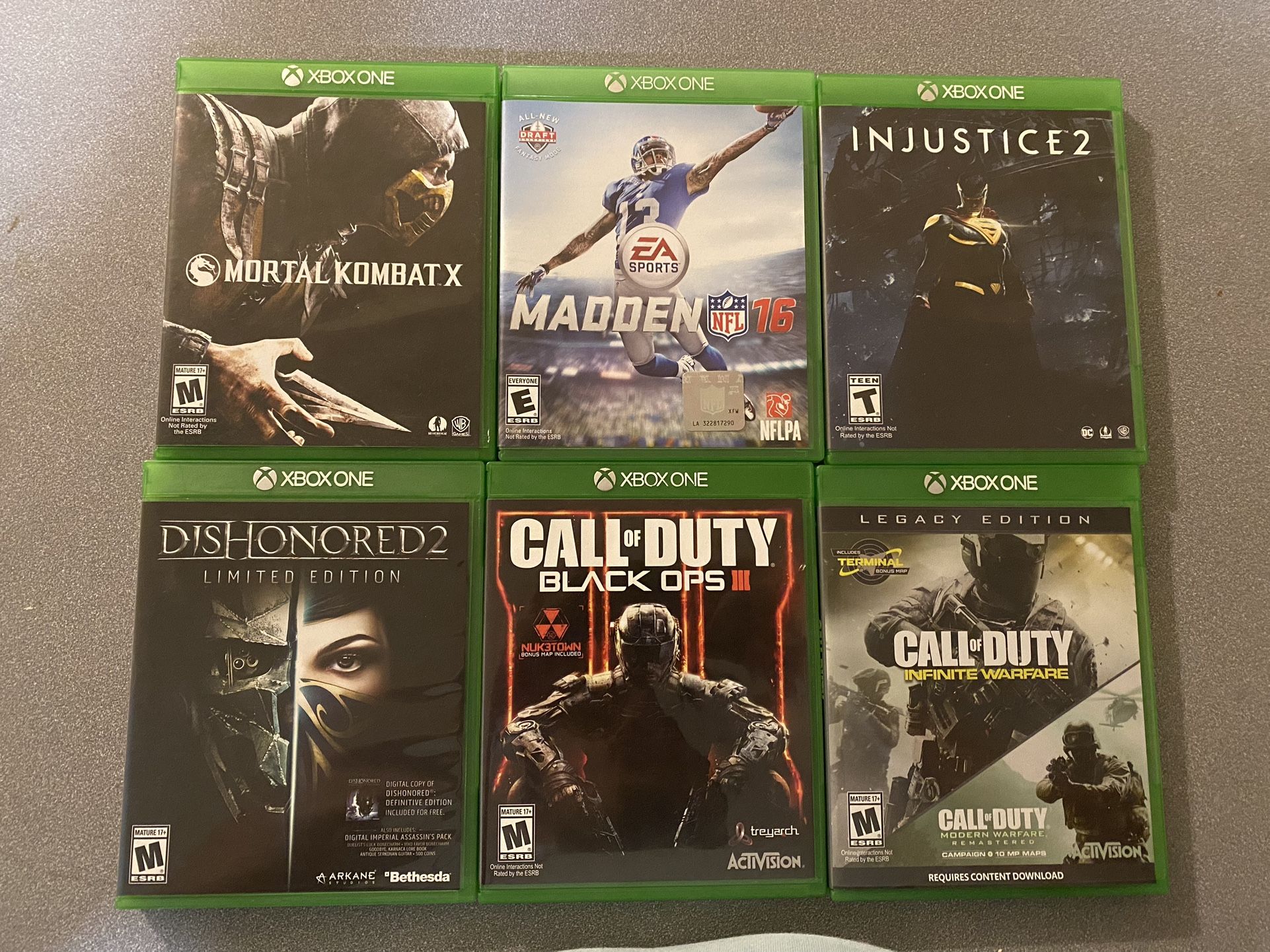 Xbox One Games