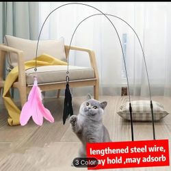 Interactive Pet Teaser Stick