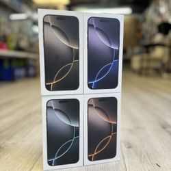 iPhone 16 Pro Max (All Colors Available) (Take It Home In Payment/ llévatelo a casa en pagos)