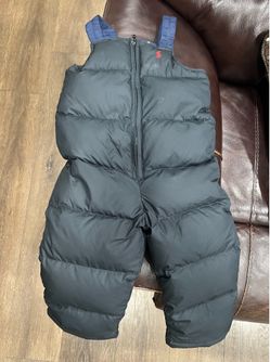 Polo Ralph’s Lauren child snow pants. Size 18 months. Navy with red polo logo