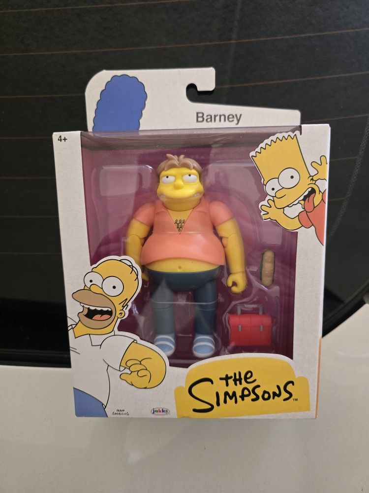 New Jakks Pacific The Simpsons Barney Wave 4
