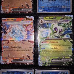 Froslass EX and Eiscue EX bundle (pokemon tcg)