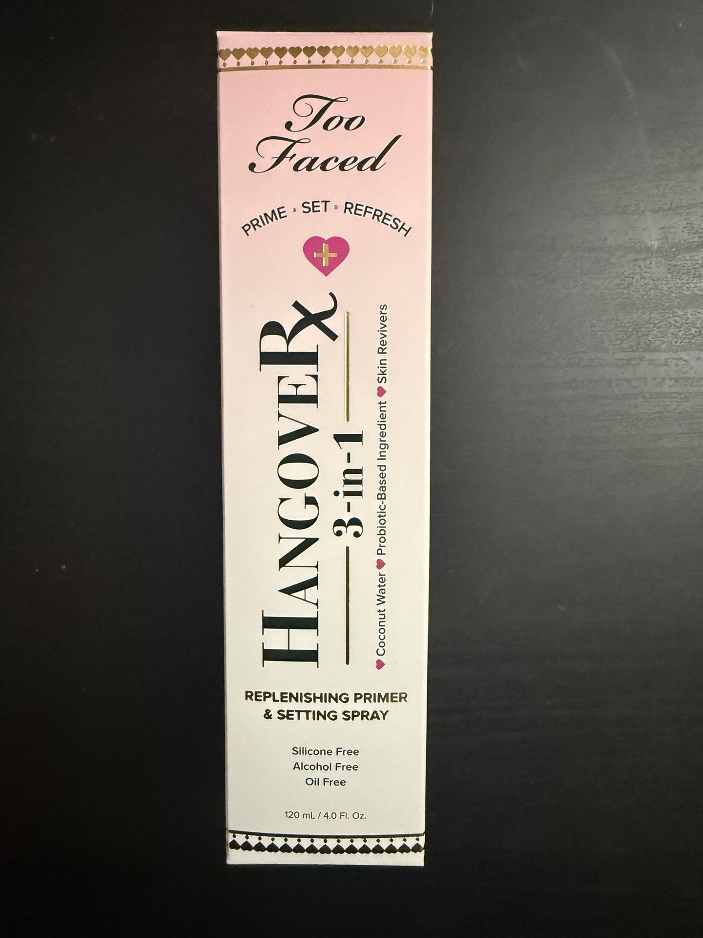 too faced hangover Rx spray
