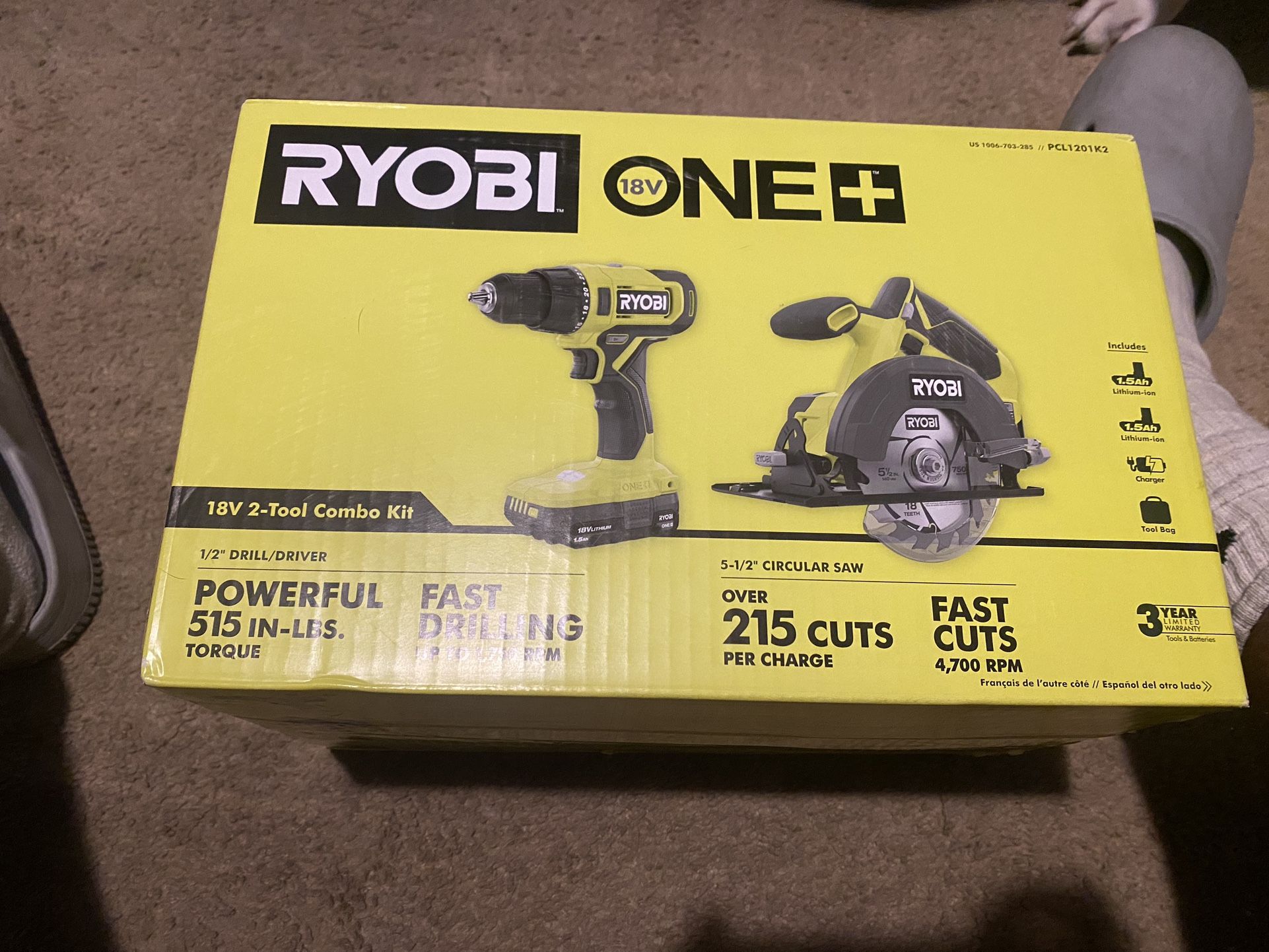Drill and Saw Kit