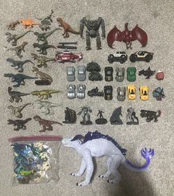 Godzilla x Kong Playmates - Mattel Jurassic World Mini - Transformers Tiny Lot