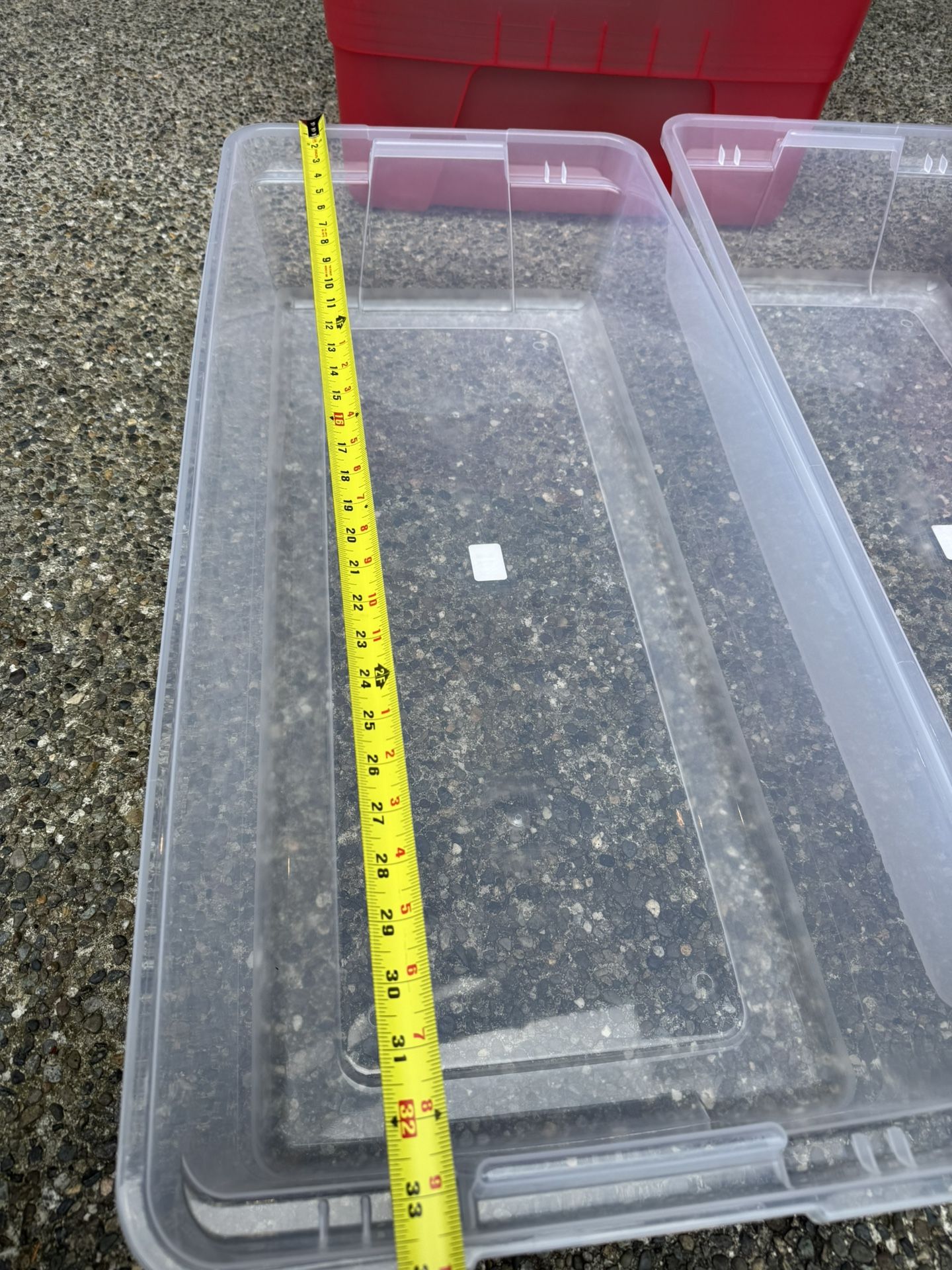 Plastic Organize With Lid