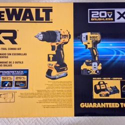 DeWalt XR 2 Piece Brushless Combo 
