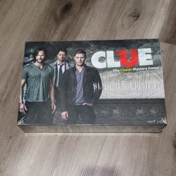 *BRAND NEW STILL IN SEALED PLASTIC* SUPERNATURAL CLUE BOARD GAME