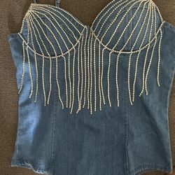 Bustier Bodysuit Top 