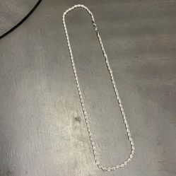 Silver Rope Chain 