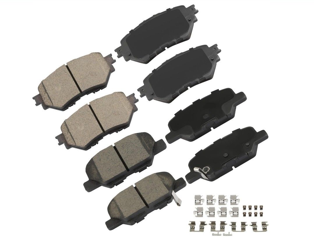 2014-2016 Mazda 3 Front And Rear Brake Pads