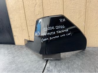 2024 2025 2026 TOYOTA TACOMA RIGHT SIDE REAR BUMPER END CAP OEM USED