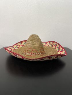 Mexican Staw Hat Sombreros (Multiple Available)