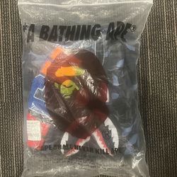 Camo bape hoodie, size L