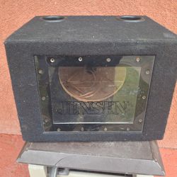 SPEAKER BOX CAJA PARA BOSINA 10 INCHES GOOD CONDICIÓN ABLO ESPAÑOL