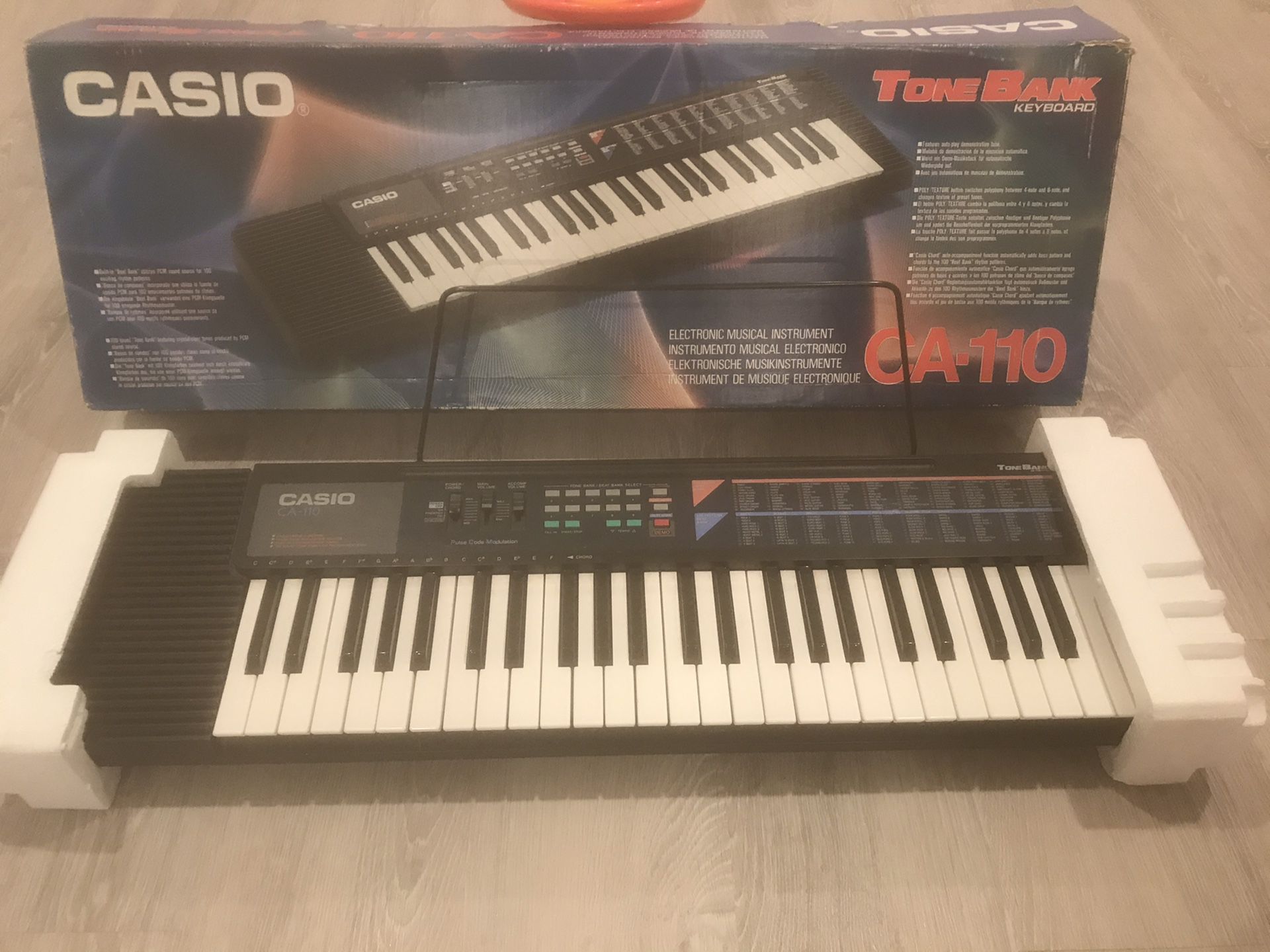 Casio Electric Keyboard with Box