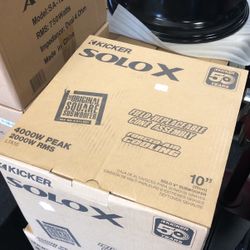 Kicker SoloX 10 Inch Subwoofer 