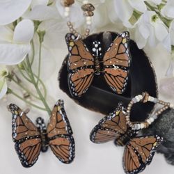 Handmade Monarch Accessory 