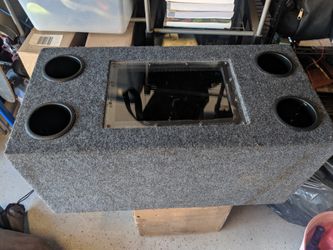 Pioneer sub woofer with a custom box