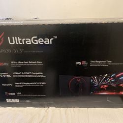 LG ultra Gear 31.5”  Monitor $170