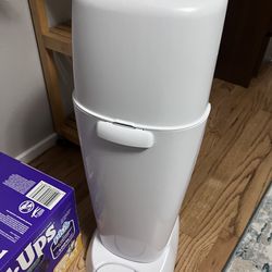 Free diapers and/or diaper genie