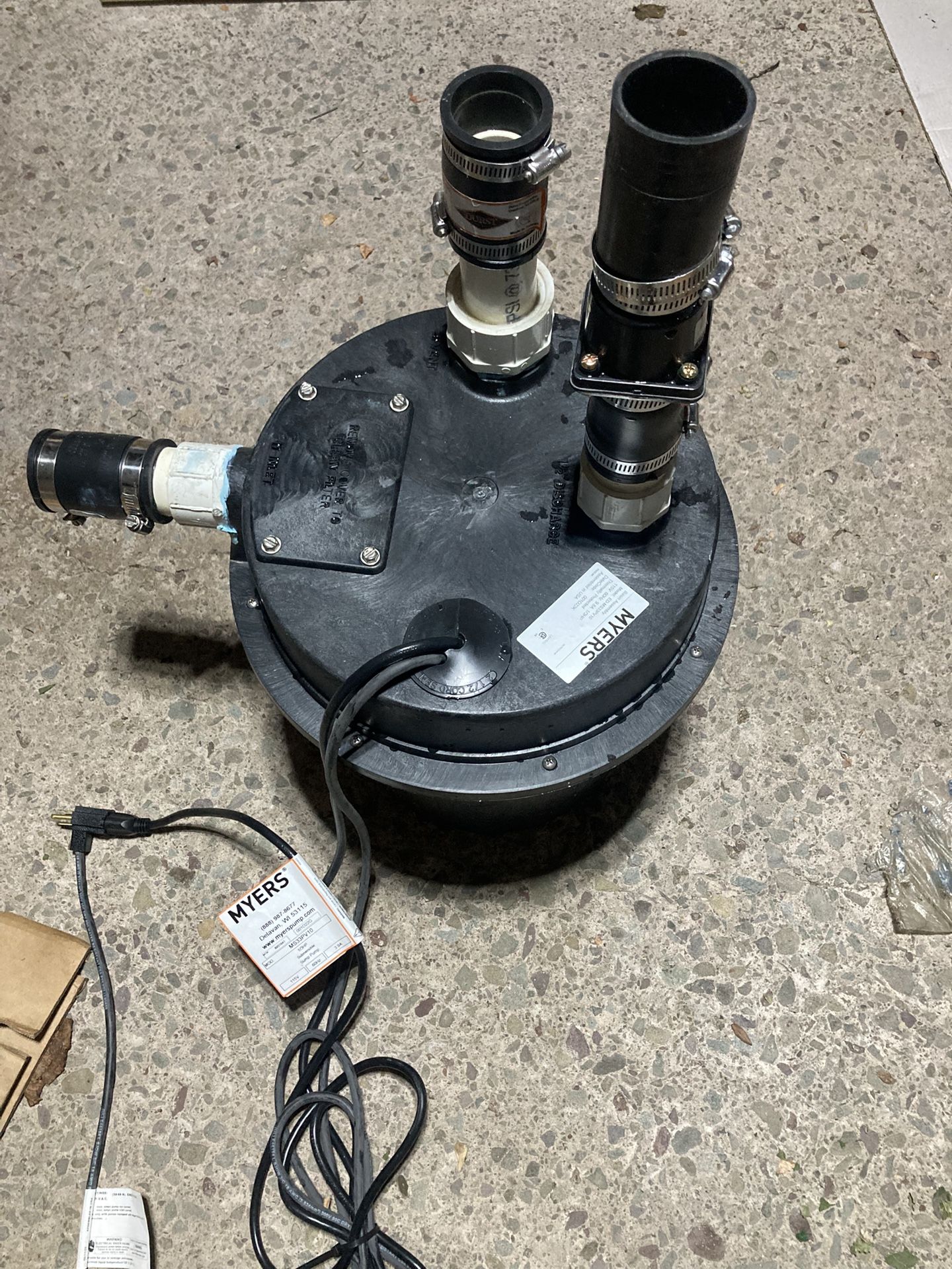 Myers Laundry/ Sink Pump