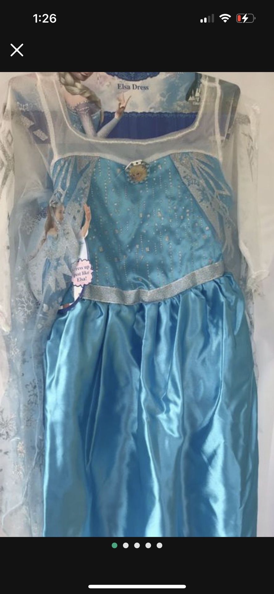 Elsa Dress  From Disney 