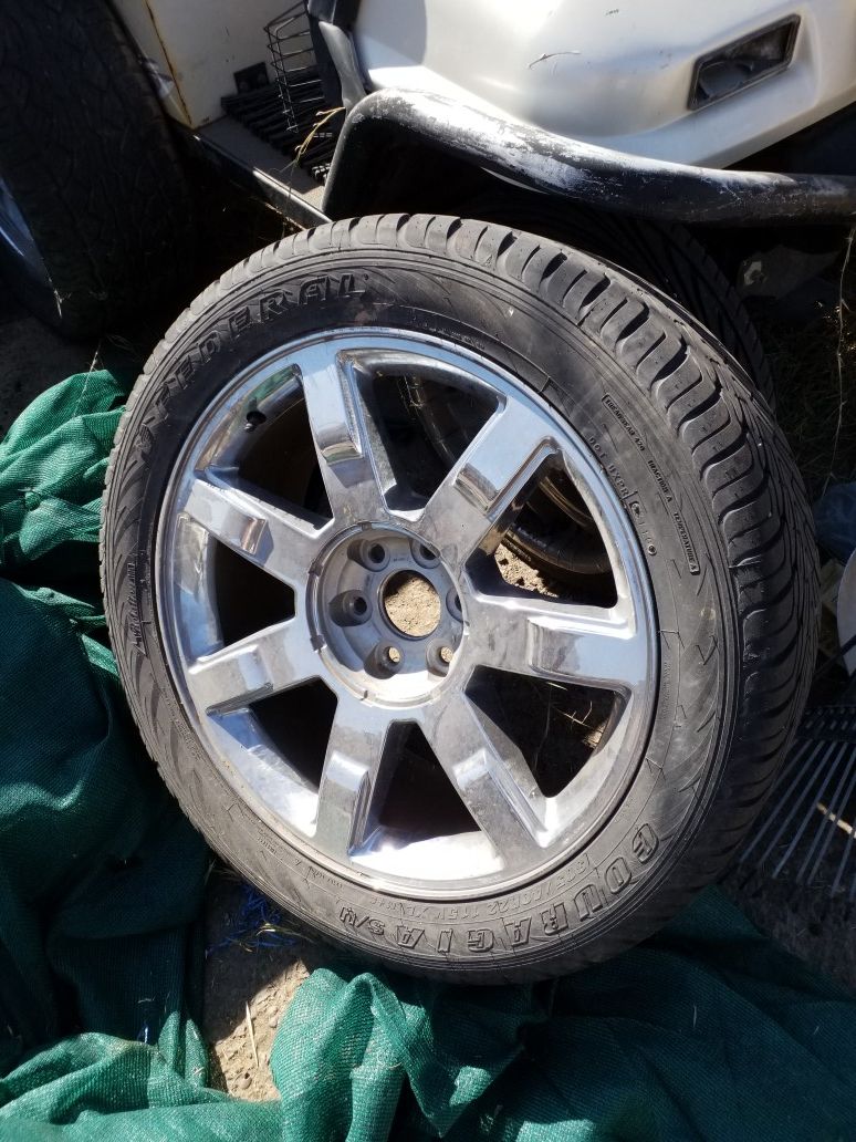 22in Cadillac wheel