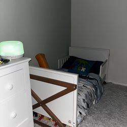 Toddler Bed & Mattress
