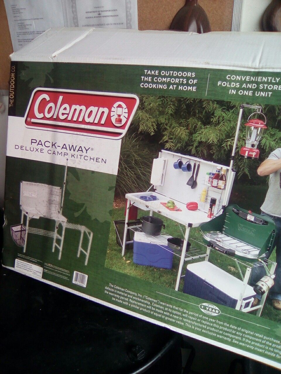Sink Coleman Deluxe Packaway Kitchen Coleman Deluxe Camp