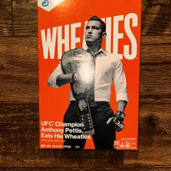 Anthony Pettis Wheaties Cereal Box Unopened