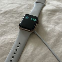 40MM Rose Gold Titanium Cellular Apple Watch AT&T