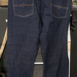 JOSEPH  ABBOUD … Classic Fit … Straight  Leg Denim  Blue  Jeans ... Size 36 x 30