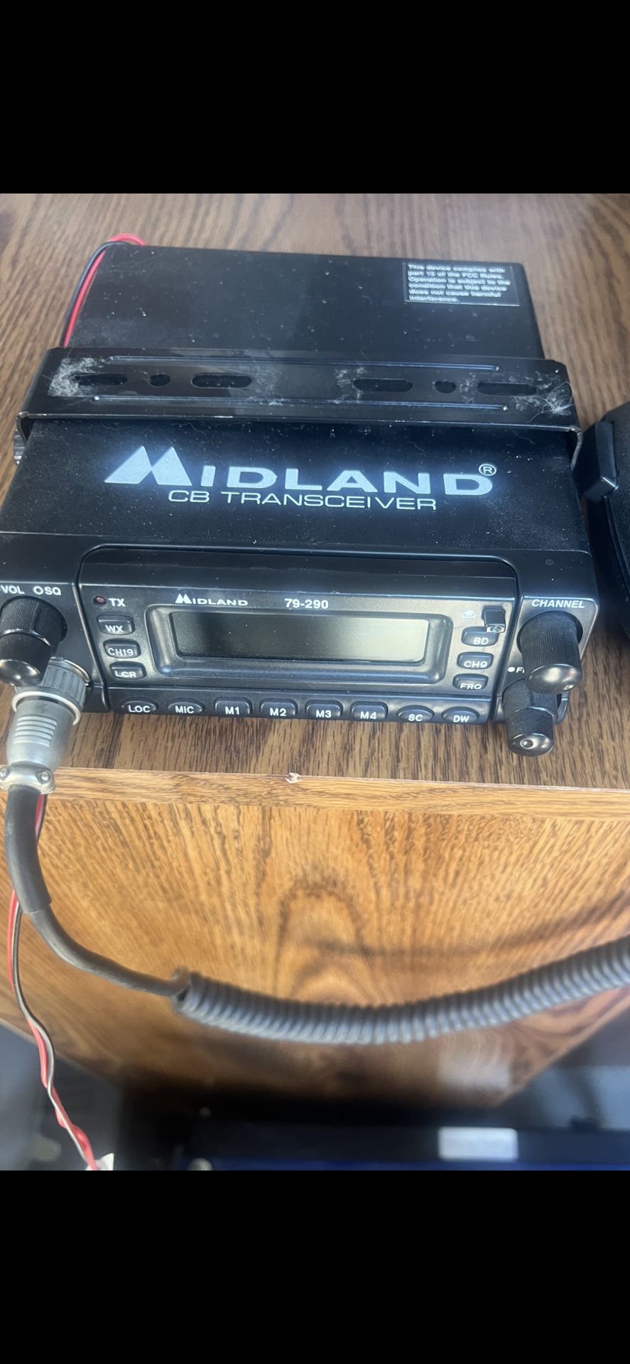 Vintage CB Radio MIDLAND 79-290 AM SSB Transceiver . Excellent Working  Condition