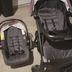 Graco Baby Stroller And Car Seat