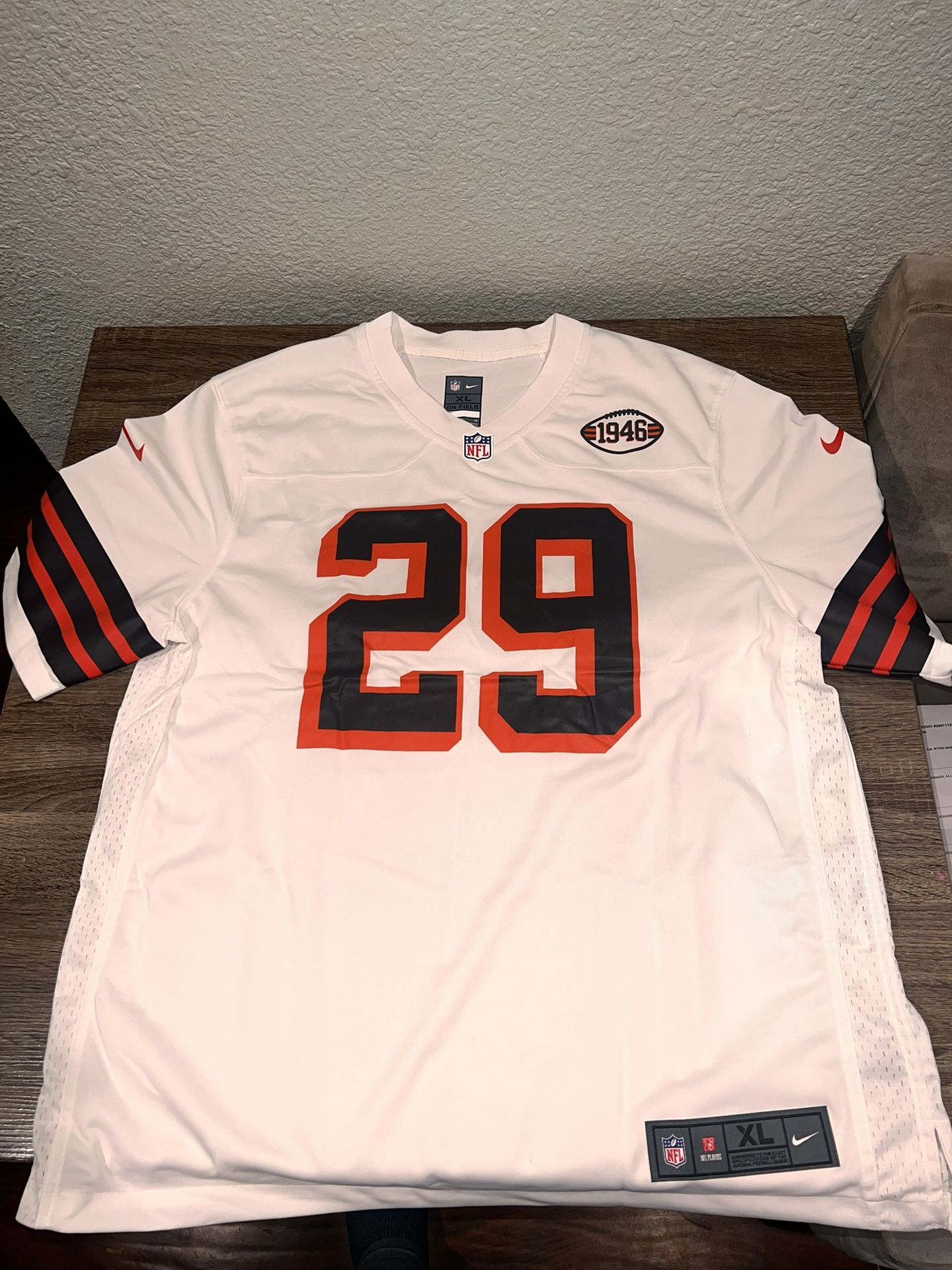 Nike On Field Cleveland Brown 1946 Collection Jersey NWOT
