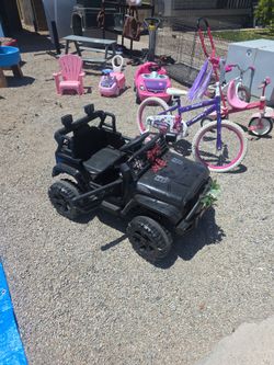 Remote control jeep
