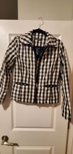 RL Gingham Puffer Jacket