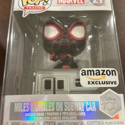 Miles Morales On Subway Car Funko Pop