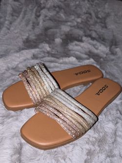 Rhinestone sandals