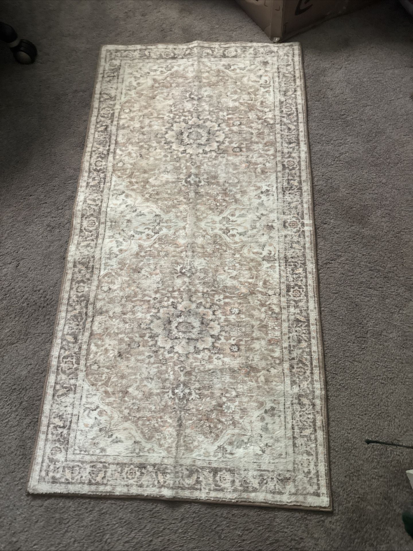 Area Rug/runner - 2x4 - Beige