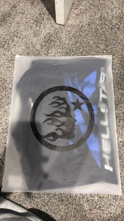 Hellstar shirt,black/gray/blue, size L