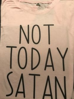 NEW, NEVER WORN EXPRESSIONS OF YOUR INNER FEELINGS LADIES T-SHIRT COLOR LIGHT PINK, SIZE LARGE, SHORT SLEEVE