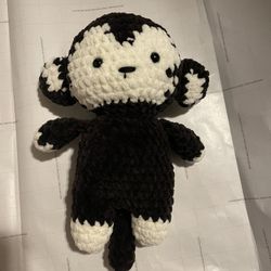 Crochet Monkey Plushie