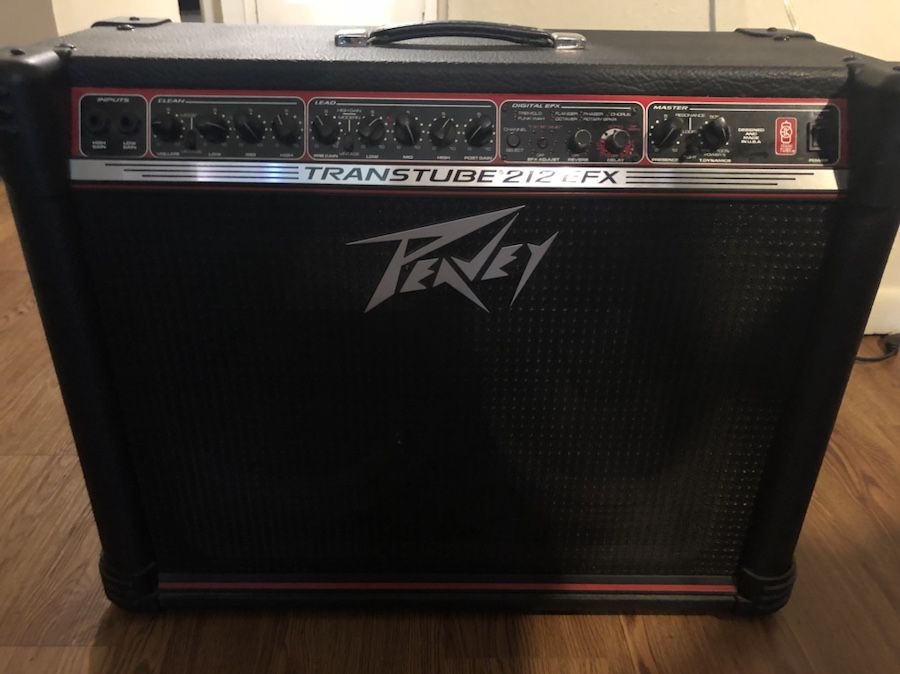 Peavey Transtube 212 EFX and pedal for Sale in College Station, TX