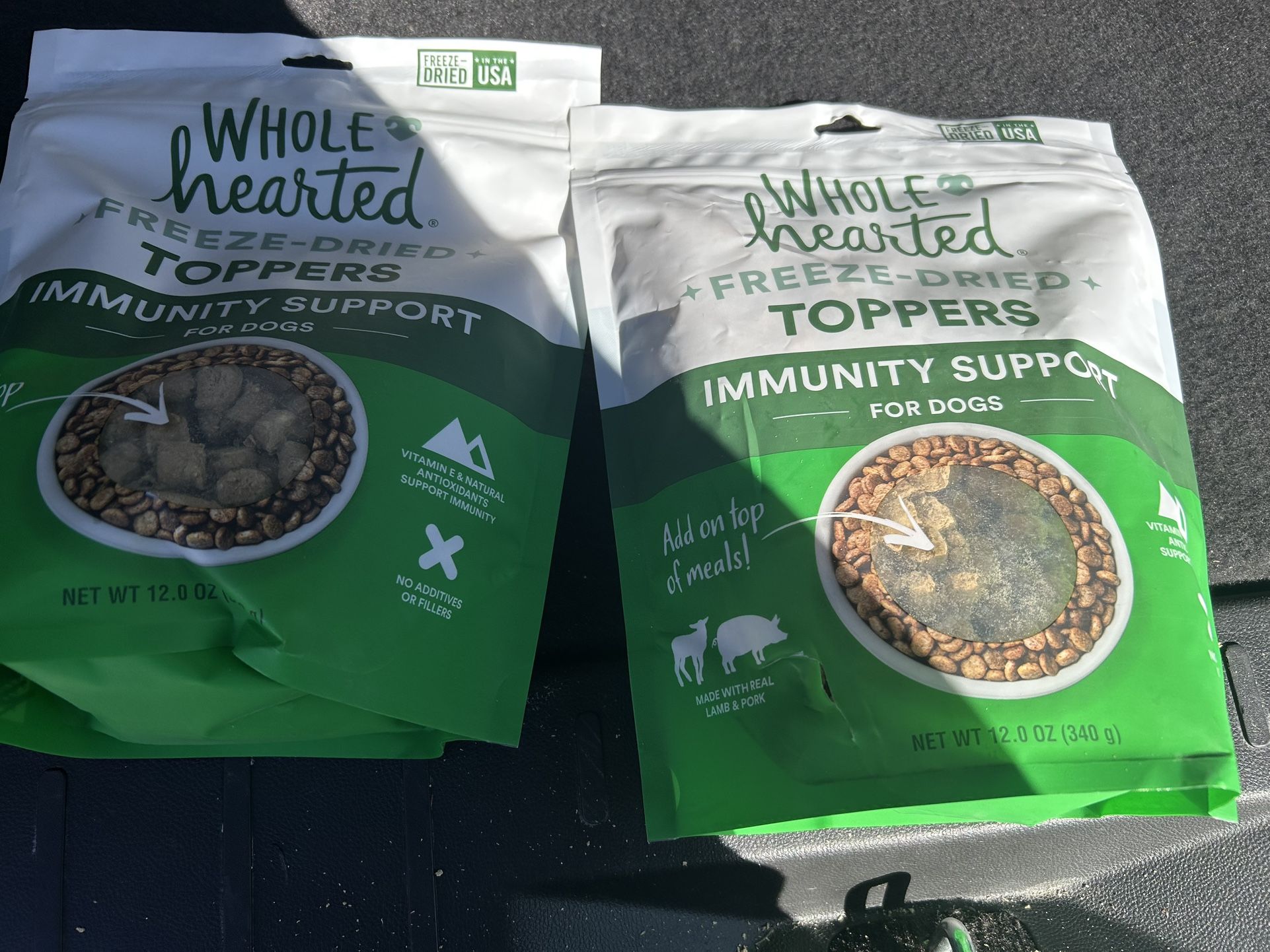WholeHearted Freeze-Dried Immunity Support Dog Food Toppers